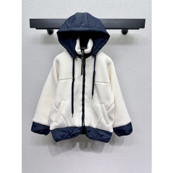 LV 양모 후드 재킷