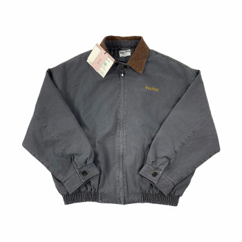 미우미우 코듀로이 넥 데님 지퍼 재킷