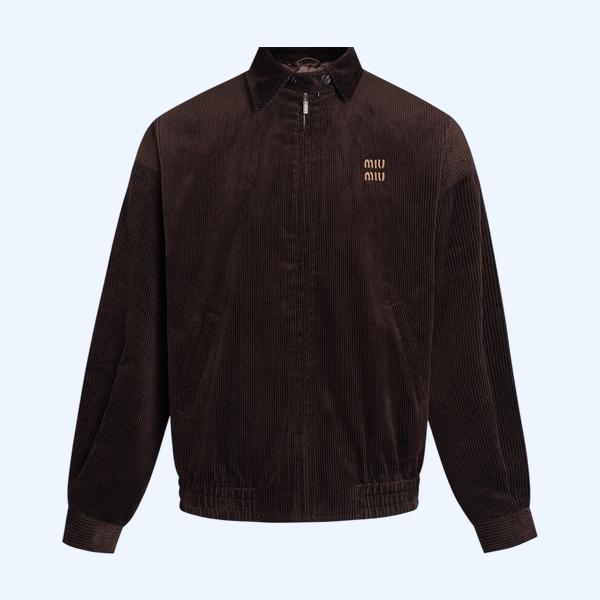 미우미우 코듀로이 자켓