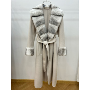 LP  밍크 롱 코트
