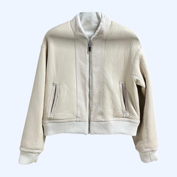 LP 리버서블 가죽 재킷