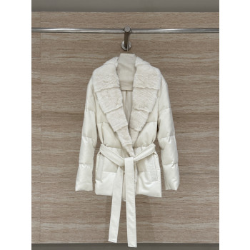 LP 벨트 밍크 재킷