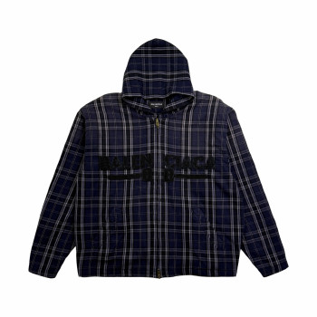 발랜시아가 후드 지퍼 재킷