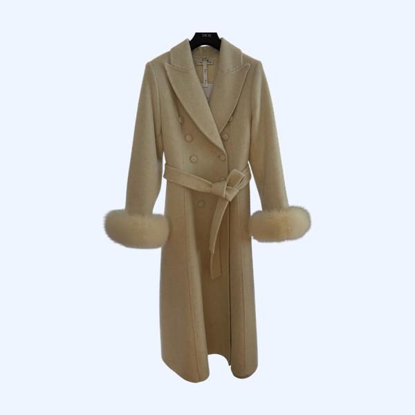 디올 템퍼먼투 캐시미어 코트