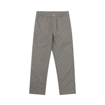 디올 풀프린트 우븐 팬츠