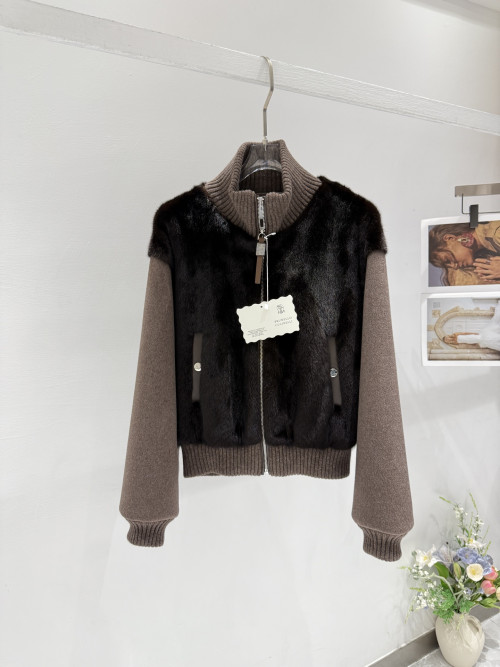 BC 캐시미어 밍크 재킷