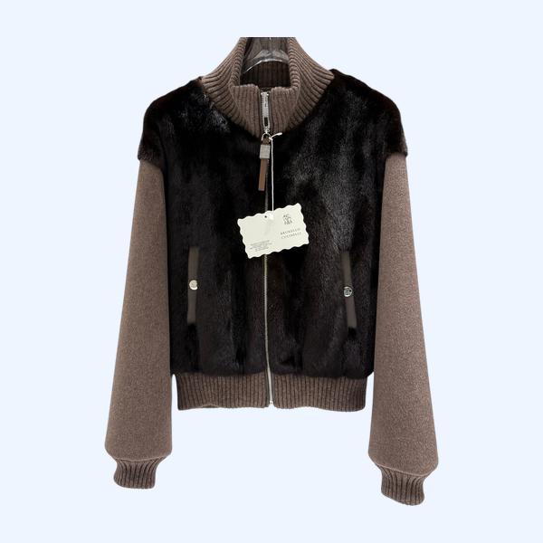 BC 캐시미어 밍크 재킷