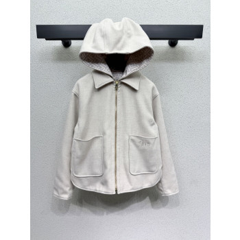 팬디 리버서블 후드 재킷