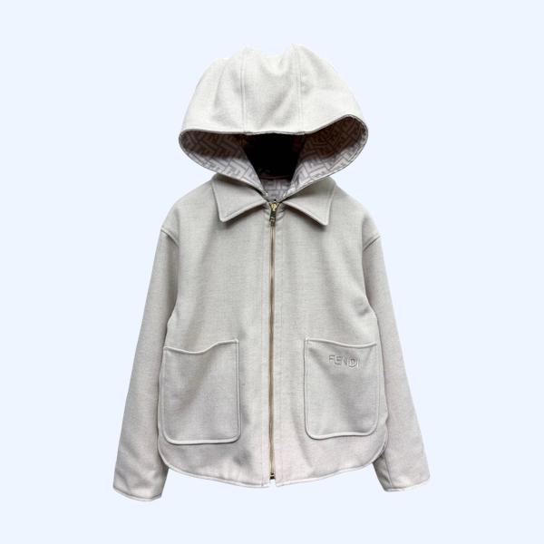 팬디 리버서블 후드 재킷