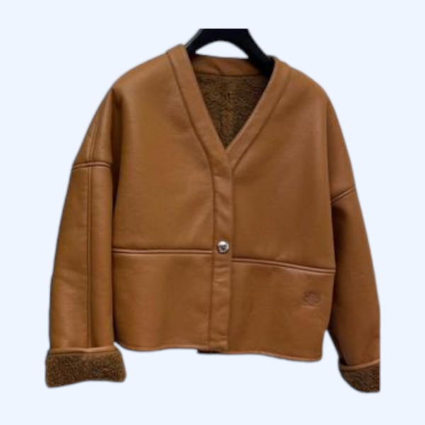 로에베 가죽재킷
