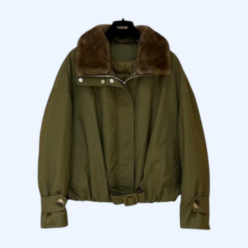 로에베 밍크혼방 재킷