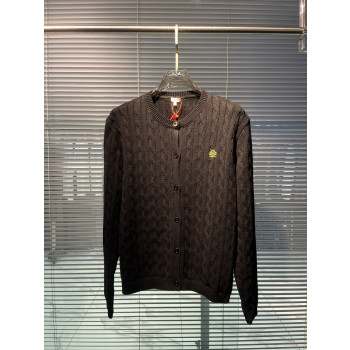 로에베 자수 스웨터 가디건