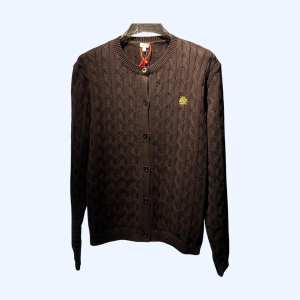 로에베 자수 스웨터 가디건