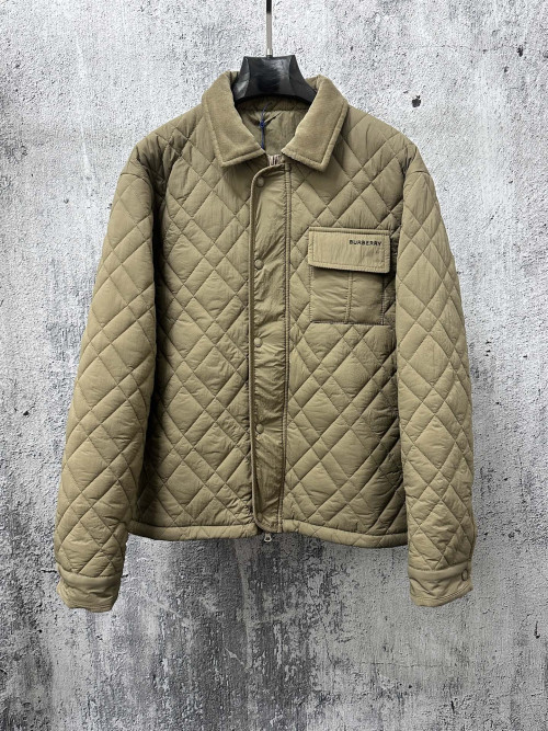 버버리 라펠 코튼 재킷