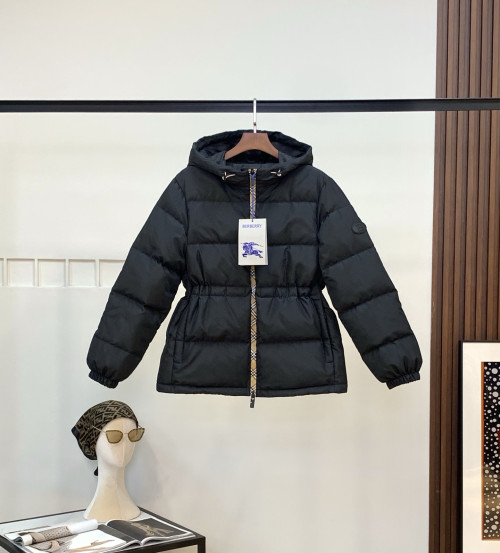 버버리 후드다운 재킷