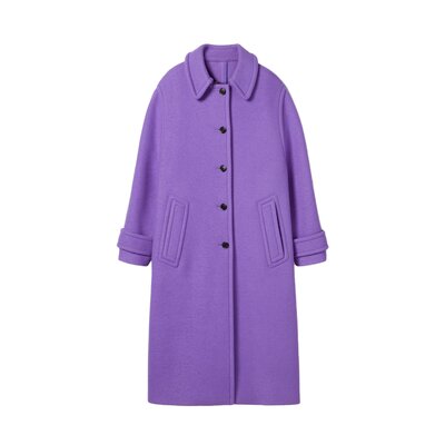 컴팩트 울 캐시미어 코트