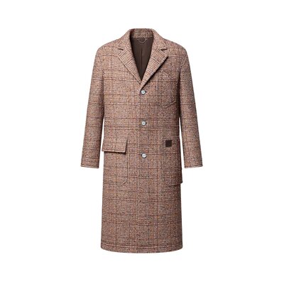 테일러드 싱글 브레스티드 워크웨어 코트