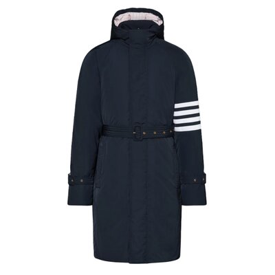 폴리 트윌 4-바 다운필 파카