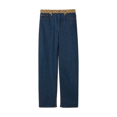 보이프렌드 핏 데님 팬츠