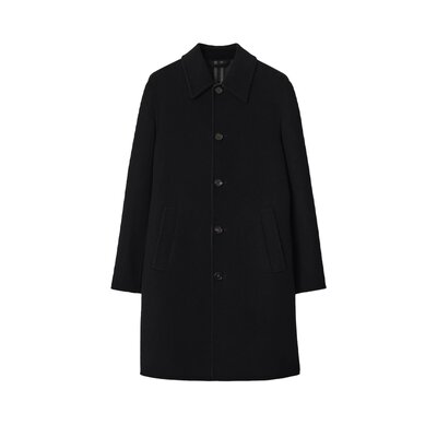 미드 렝스 울 카 코트